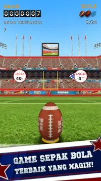 Flick Kick Field Goal Kickoff Screen Shot 0