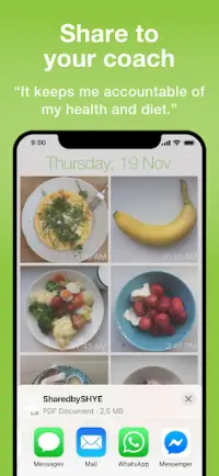 Food Diary See How You Eat App Screen Shot 4