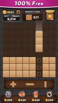 Block Puzzle King : Wood Block Puzzle Screen Shot 2
