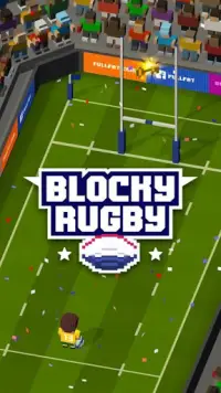 Blocky Rugby Screen Shot 0