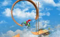 स्काई बाइक स्टंट 3 डी | बाइक रेस - फ्री गेम्स 2019 Screen Shot 4