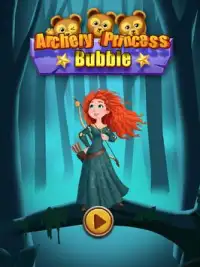 archery princess bubble Screen Shot 0