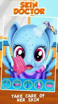 Rainbow Dash Skin Doctor Salon Screen Shot 2