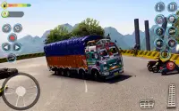 Индийское вождение грузовика Screen Shot 2