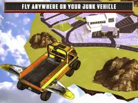 Flying Truck Junkyard Parking Screen Shot 12
