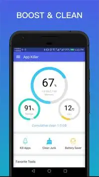 Hibernate Apps - Battery Saver & Kill Running Apps Screen Shot 1