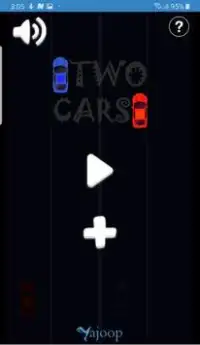 Two Cars Game Screen Shot 0
