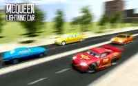 McQueen lightning car Race Screen Shot 0