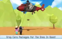 Mr. Blocky Police Helicopter Cops Screen Shot 0