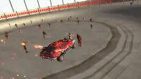 Зомби атака Монстр выживания автомобиля Screen Shot 11
