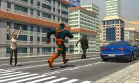 Superhero Laser: City Rescue Screen Shot 1