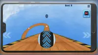 Rolling Ball Impossible road Screen Shot 1