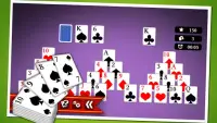 Pyramid Solitaire Screen Shot 1