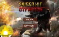 Sniper Hit City Mission 2019 Screen Shot 0