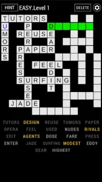 Word Fit Puzzles Screen Shot 1