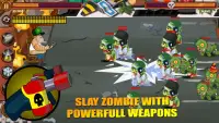 Fat Man Vs Zombies - Defence Battle PVZ4 Screen Shot 2