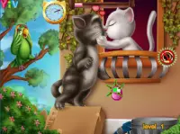 Cat Kissing 2 - Kiss Games For Girls Screen Shot 2