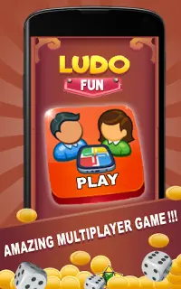 Ludo Fun: Free Family Dice Game Screen Shot 2