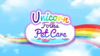 My Unicorn Virtual Pet - Cute Animal Care Game Screen Shot 3