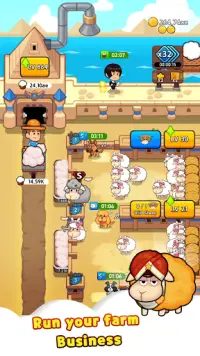 Sheep Farm : Idle Games & Tyco Screen Shot 3