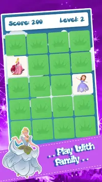 Memory Game Princess 2020 Screen Shot 2