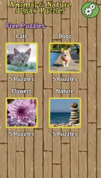 Animal & Nature Jigsaw Puzzles Screen Shot 0