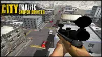 Tráfego de cidade Sniper Sho Screen Shot 10