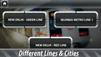 인도 지하철 운전 시뮬레이터 Screen Shot 7