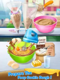 Chocolate Cookies - Christmas Crazy Fun Games Screen Shot 0