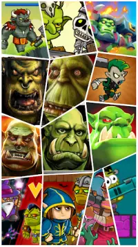 Clash of Orcs : Orc Battle Game Collection Screen Shot 0