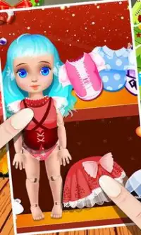 My Christmas Doll: Girls Games Screen Shot 2