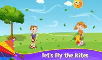 Kite Flying Kids Game Screen Shot 1