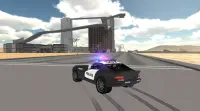 Polizeiauto Auto Fahren Screen Shot 0