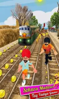 Punjabi Jatt Run – Endless Subway Game Screen Shot 1