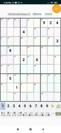 Sudoku Multi Screen Shot 1