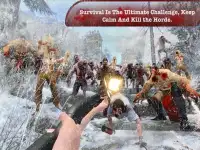 Ultimo attacco di zombie: esercito invernale Screen Shot 10