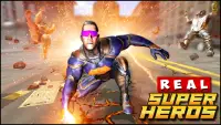 सुपर हीरो खेलों- श्रेष्ठ लड़ाई मकड़ी नायक खेल Screen Shot 2
