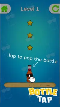 Tap the bottle - Bottle pop Screen Shot 0