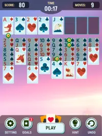 FreeCell Solitaire Screen Shot 14