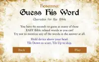 Hosanna: Guess His Word Screen Shot 3