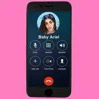 Fack call Baby Ariel Prank Pro Screen Shot 2