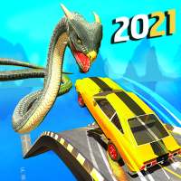 Mega Ramp High Jump Car Stuntman 2021