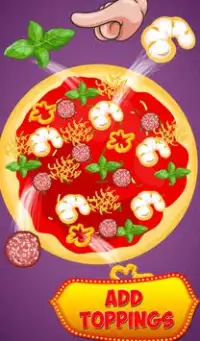Jeux de cuisine de pizza d'anniversaire Screen Shot 2