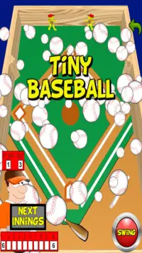 Tiny  Baseball, Flip Baseball Screen Shot 2