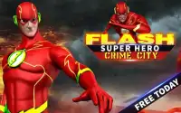 Flash Superhero Games - Super Light Crime City 3D Screen Shot 13