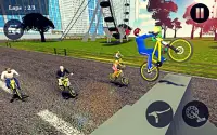 การแข่งรถและรถจักรยานจริง Screen Shot 1