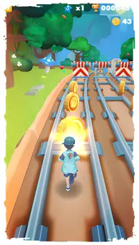 Subway Princess Rush Runner Screen Shot 1