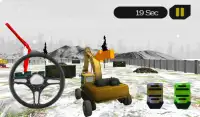 Crane Sim Heavy Excavator Snow Screen Shot 4