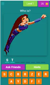 Teen Titans quiz game Screen Shot 0