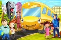 L'histoire du bus pour enfants Screen Shot 0